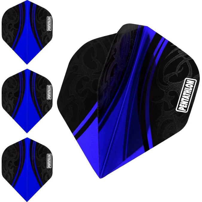 Pentathlon Colour Plus Dart Flights - Extra Strong - Std