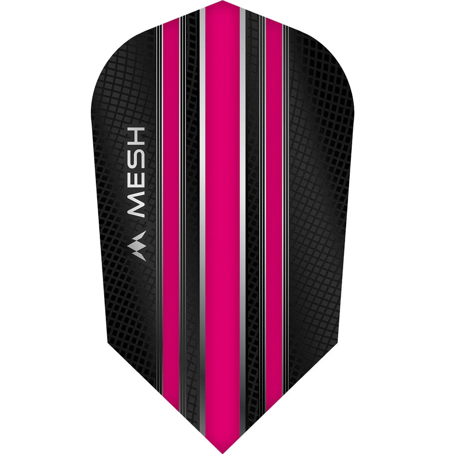 Mission Mesh Dart Flights - 100 Micron - Slim - Pink