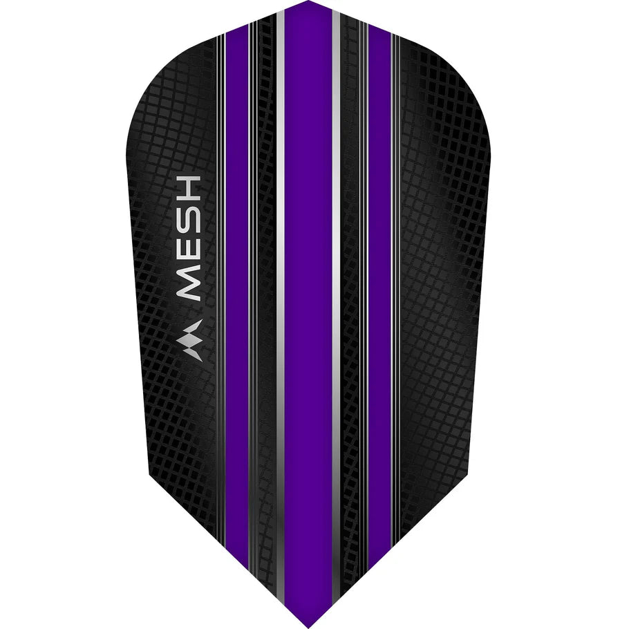 Mission Mesh Dart Flights - 100 Micron - Slim- Purple