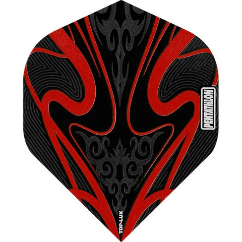Pentathlon TDP-Lux Dart Flights - Black Series - No2 - Std