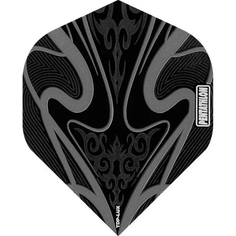 Pentathlon TDP-Lux Dart Flights - Black Series - No2 - Std