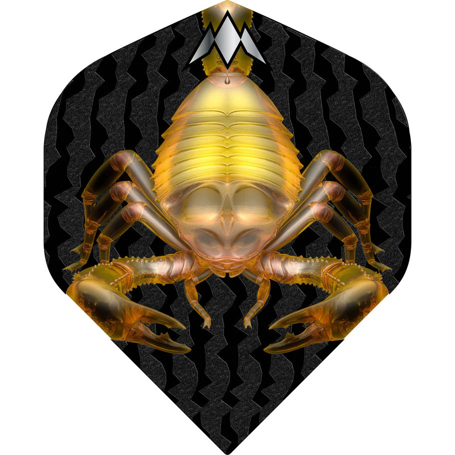 Mission Solo Dart Flights - 100 Micron - Std - No2 - Scorpion