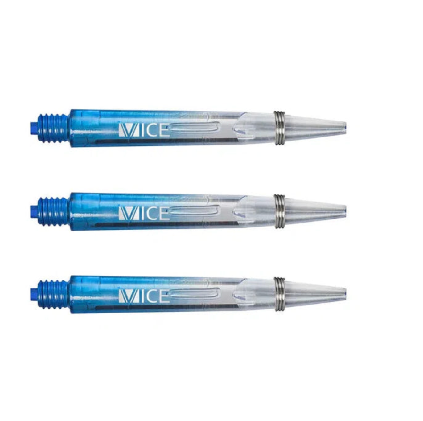 ONE80 VICE GRADIENT SHAFTS - CLEAR - BLUE TWEENIE