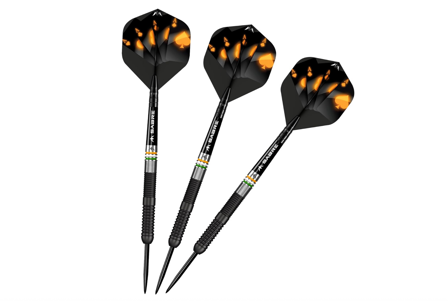 MISSION DYLAN SLEVIN DARTS - STEEL TIP - 90% - BLACK TITANIUM - OCEANS 23G