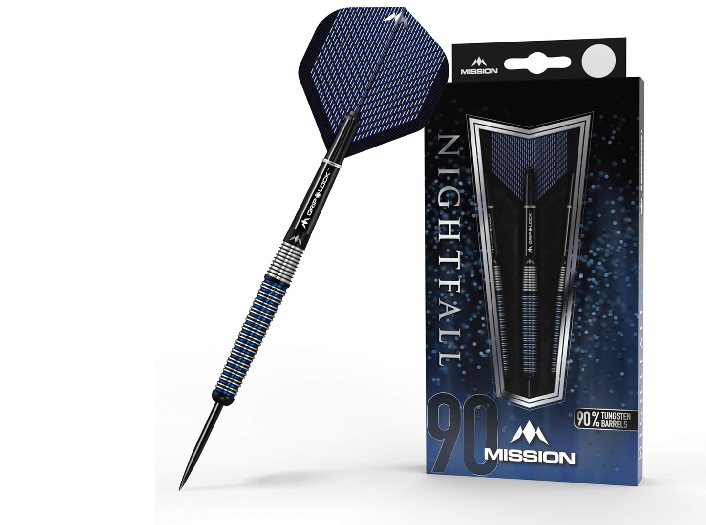 MISSION NIGHTFALL DARTS - STEEL TIP - M3 - TAPER 25G