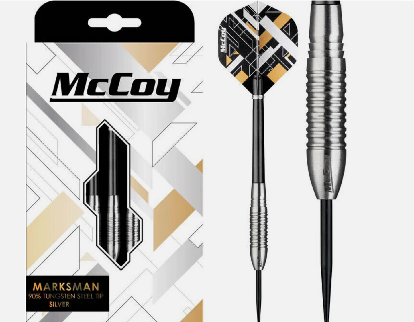 MCCOY EXTRA - 90% STEEL TIP TUNGSTEN - SILVER 25G