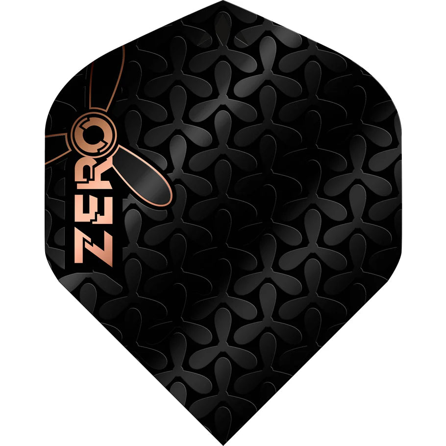 Mission Solo Dart Flights - 100 Micron - Standard No2 - Zero