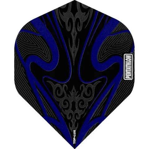 Pentathlon TDP-Lux Dart Flights - Black Series - No2 - Std
