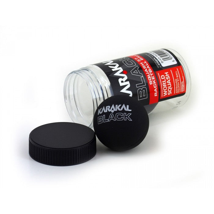 Karakal Racketball Balls Black Competition Tube Of 2