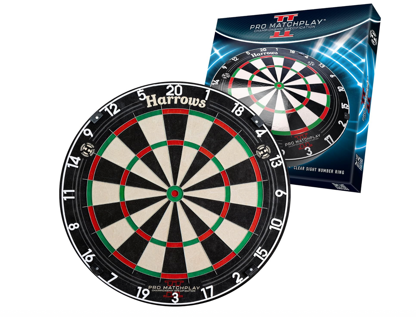 HARROWS PRO MATCHPLAY 2 DARTBOARD - PROFESSIONAL