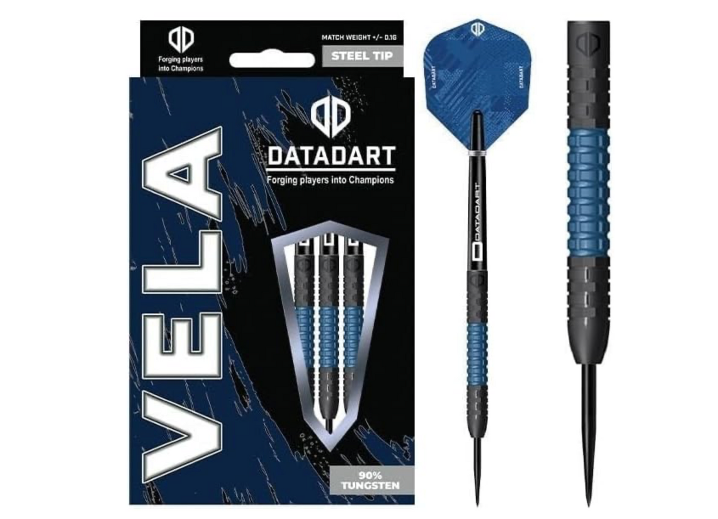 DATADART VELA DARTS - STEEL TIP 24G