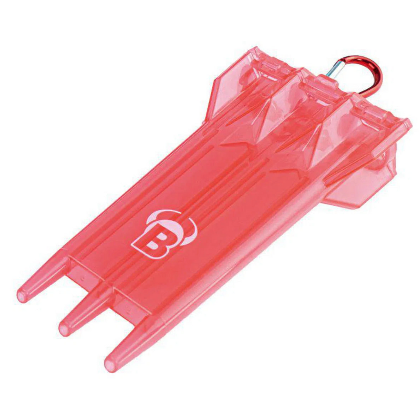 BULL'S ACRA X DART CASE - HOLDS FULLY SET UP DARTS RED