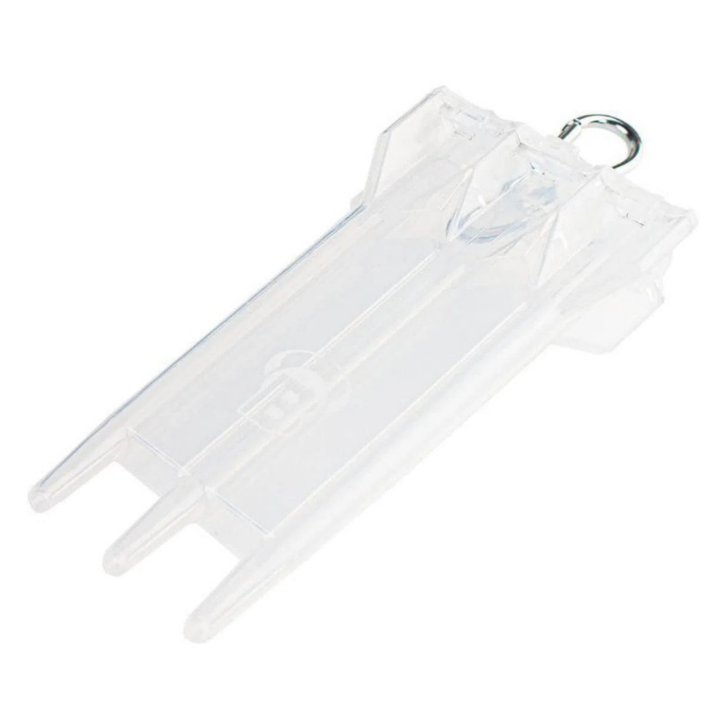 BULL'S ACRA X DART CASE - HOLDS FULLY SET UP DARTS CLEAR