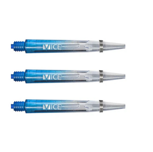 ONE80 VICE GRADIENT SHAFTS - CLEAR - BLUE TWEENIE