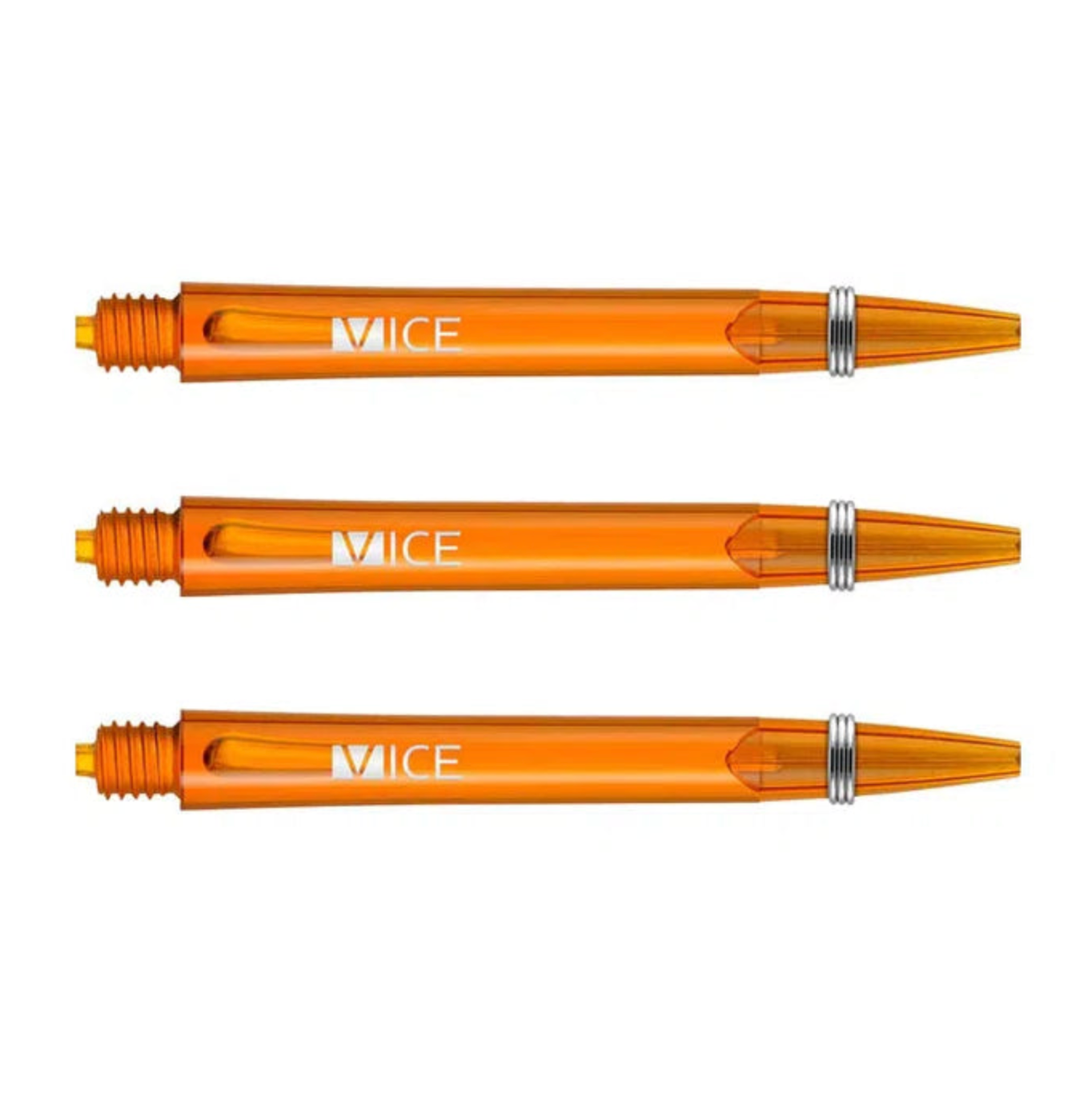 ONE80 VICE SHAFTS - STEMS WITH SPRINGS - ORANGE MEDIUM