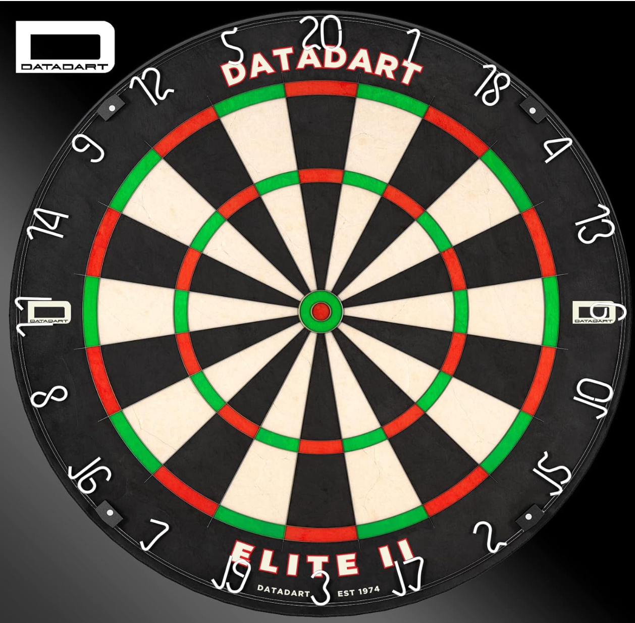 DATADART ELITE II - HD DARTBOARD - PROFESSIONAL QUALITY