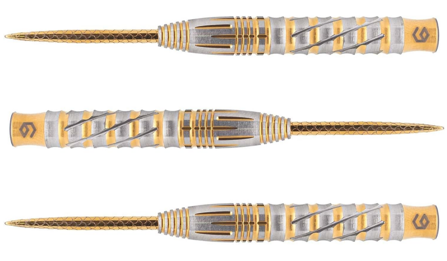 CALIBURN LEOPARD DARTS - STEEL TIP - 90% - GOLD 22G